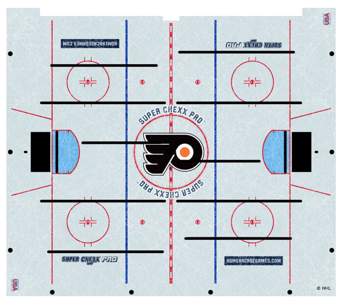 Philadelphia Flyers NHL Super Chexx Pro Bubble Hockey - Image 4