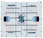 Seattle Kraken NHL Super Chexx Pro Bubble Hockey - Image 4