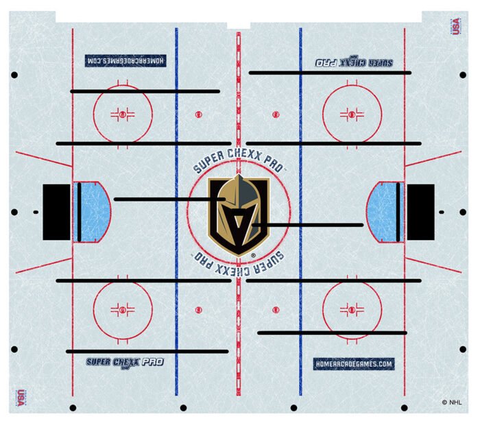Vegas Golden Knights NHL Super Chexx Pro Bubble Hockey - Image 4