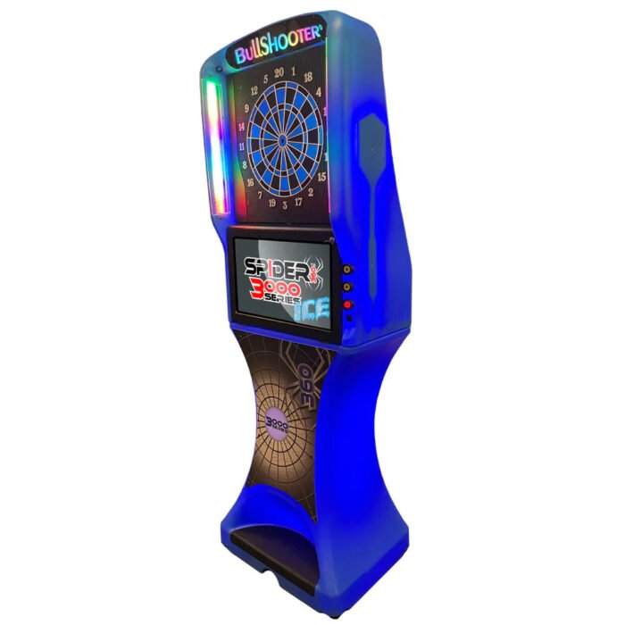 Arachnid Blue Ice Spider360 3000 Series Premium Dual-Head Electronic Dartboard (Touch to Flip) - Image 4
