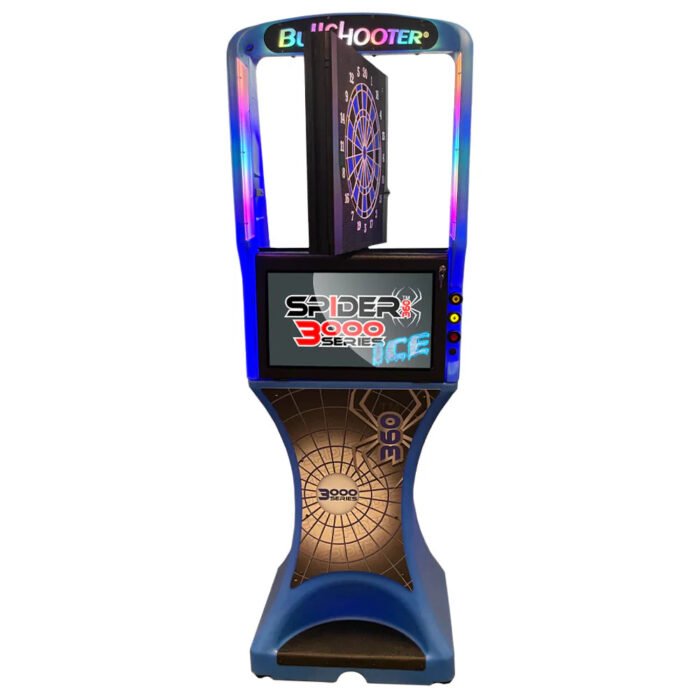 Arachnid Blue Ice Spider360 3000 Series Premium Dual-Head Electronic Dartboard (Touch to Flip) - Image 2