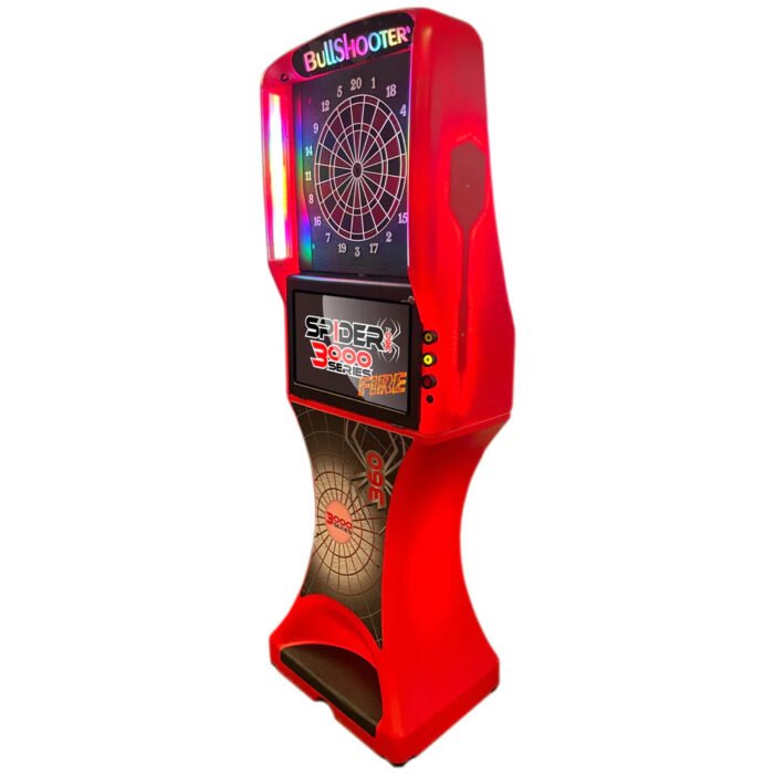 Arachnid Red Fire Spider360 3000 Series Premium Dual-Head Electronic Dartboard (Touch to Flip) - Image 3