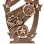 3D SWIM SPORTS STARS 6 1/4" Resin Trophy