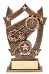 SSR14 3D SWIM SPORTS STARS 6 1/4" Resin Trophy - Image 1