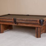Viking Log Furniture Sawtooth Hickory Pool Table