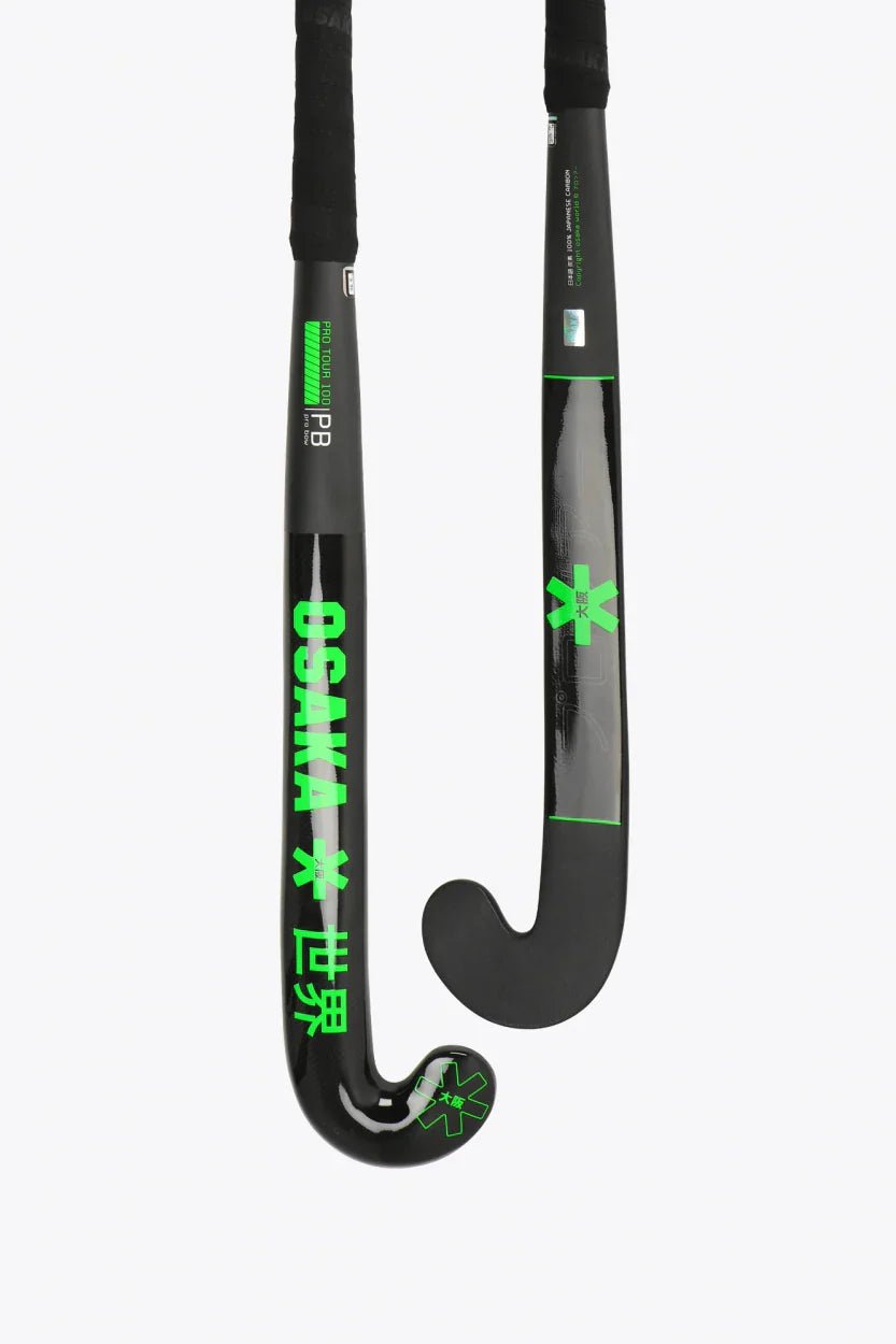 STK00088_9013_1_Pro_Tour_100_-_2.0_-_Pro_Bow_Iconic_Black_1162x_631328c4-c334-4629-a7f5-84dac7e9b99d Osaka Field Hockey Stick Pro Tour 100 - Pro Bow | Iconic Black - Image 1