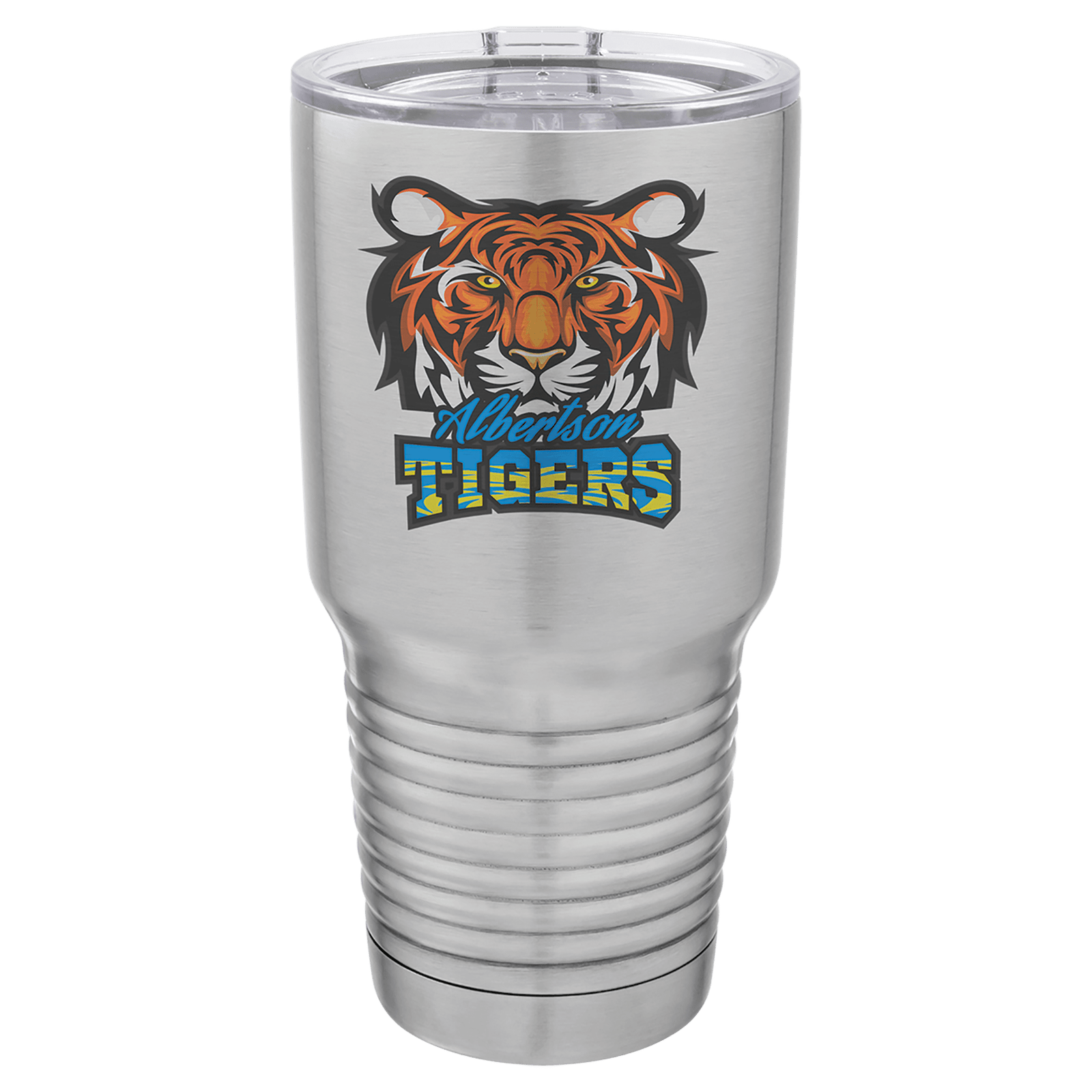 STM631-6924855c 30oz Polar Camel Tumbler with Lid - Silver - Image 1
