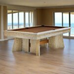Brunswick Sagrada 8ft American Pool Table - Sandwashed