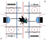 San Jose Sharks NHL Super Chexx Pro Bubble Hockey - Image 3