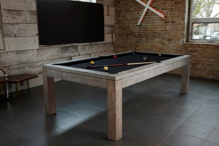 Brunswick Billiards Sanibel 8' Slate Pool Table in Rustic Grey - Image 17