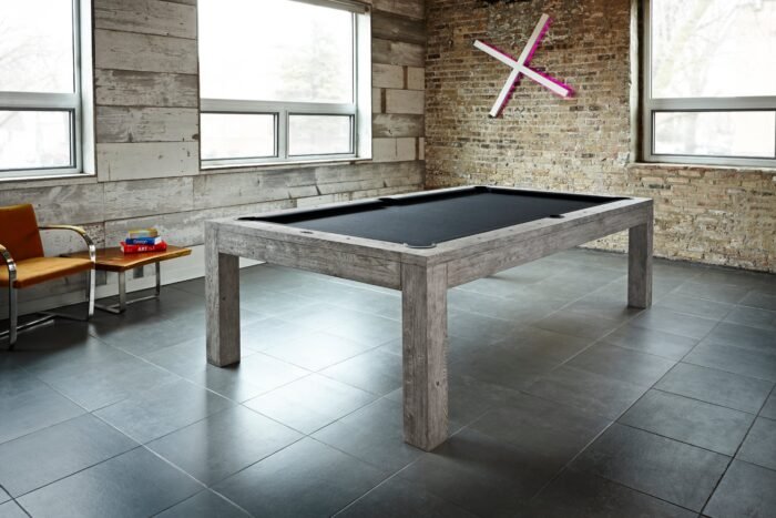 Brunswick Billiards Sanibel 7' Slate Pool Table in Rustic Grey - Image 5