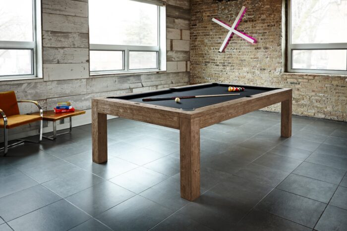Brunswick Billiards Sanibel 8' Slate Pool Table in Rustic Dark Brown - Image 4