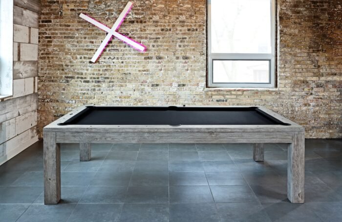Brunswick Billiards Sanibel 7' Slate Pool Table in Rustic Grey - Image 9