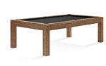 Brunswick Billiards Sanibel 8' Slate Pool Table in Rustic Dark Brown