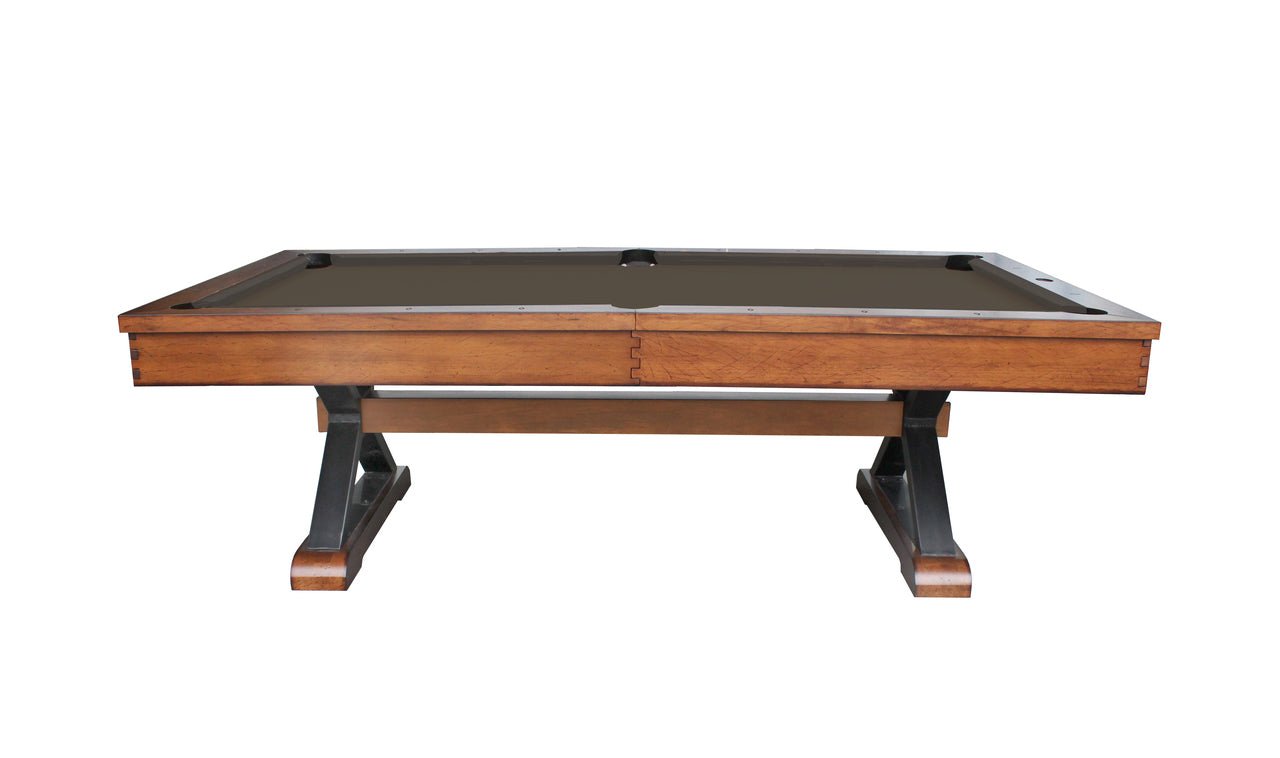Santa_Fe_Pool_1__18383.1541795212 Playcraft Santa Fe 8' Slate Pool Table - Image 1