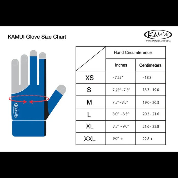 Kamui Billiard Glove Old Model - Image 3