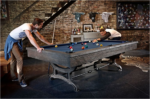 Brunswick Billiards Birmingham 9' Slate Pool Table in Charcoal - Image 5