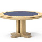 California House Atherton Round Reversible Top Game Table