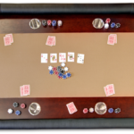 California House Petaluma Oval Texas Hold'em Table