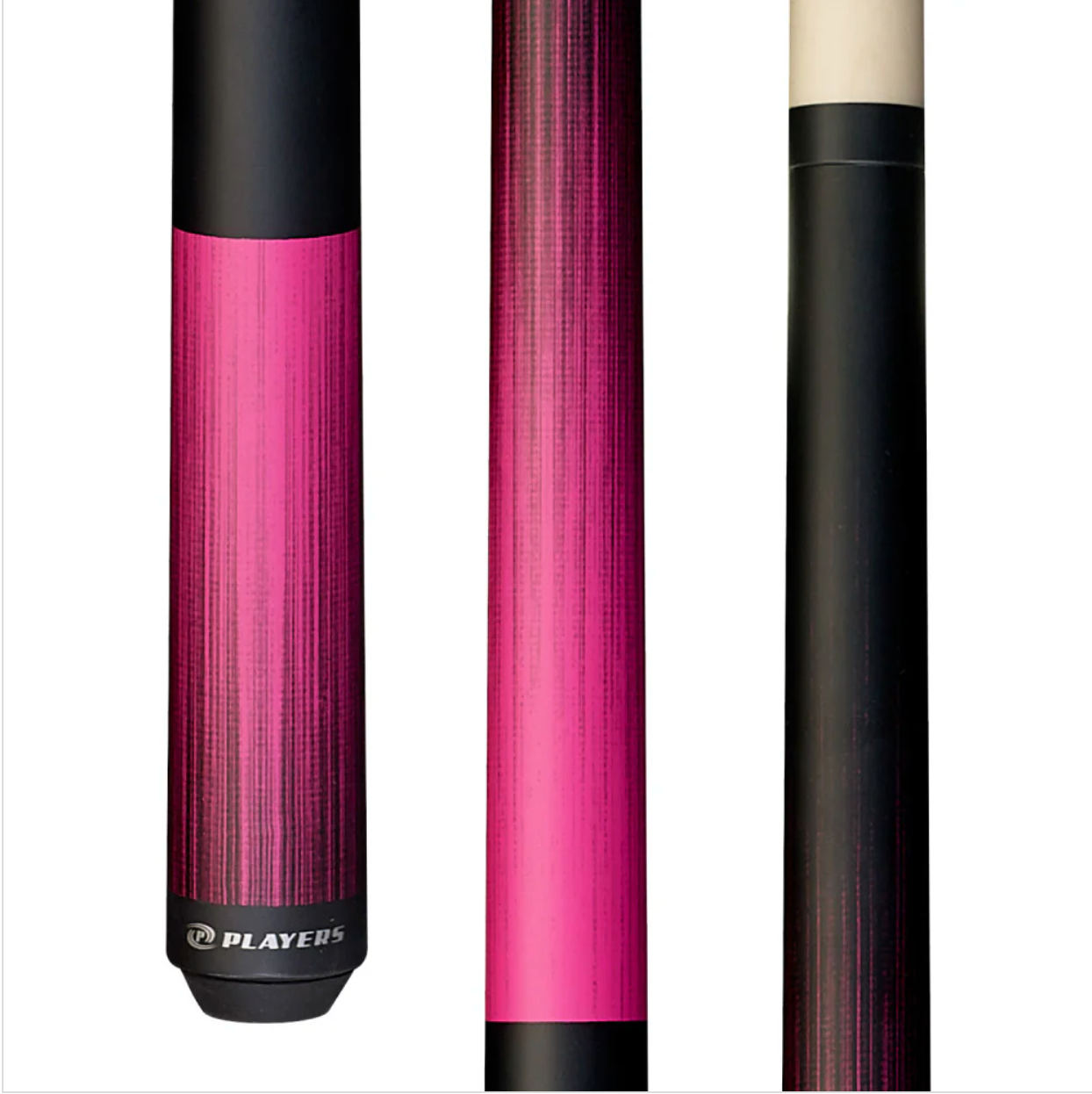 Screenshot2025-09-05at12.53.43PM Players Passion Pink Matte Wrapless Cue - Image 1