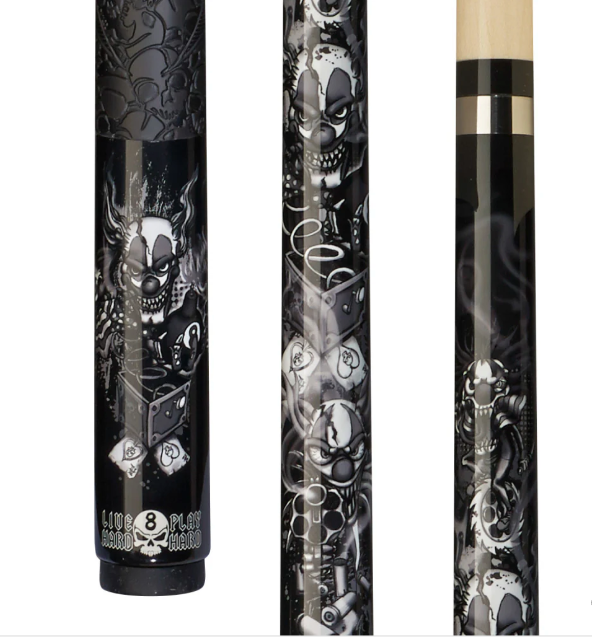 Screenshot2025-09-09at3.55.53PM Players Demented Clowns Sport Grip Cue - Image 1