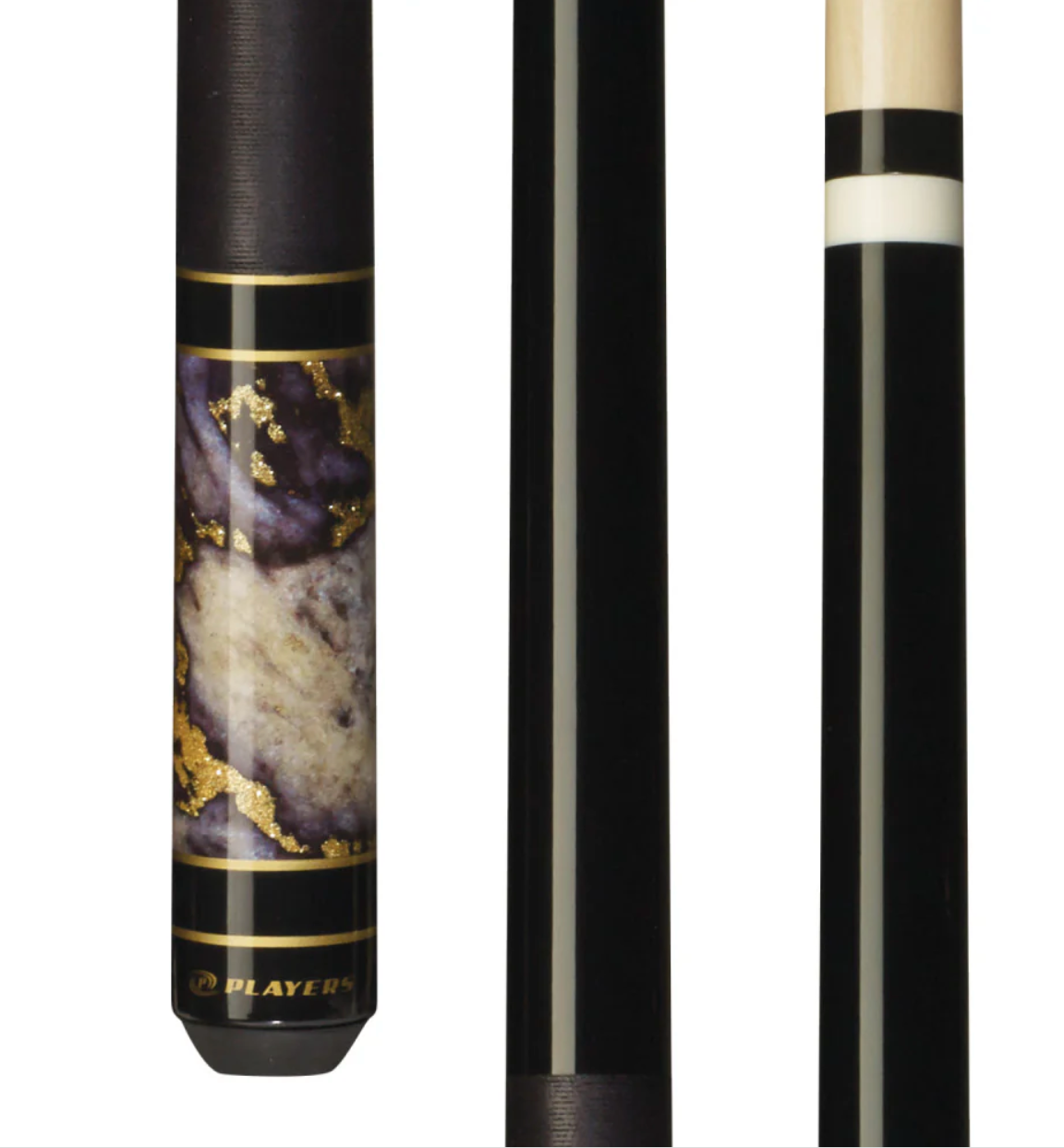 Screenshot2025-09-09at4.02.35PM Players Obsidian Grey Cue with Black Linen Wrap - Image 1