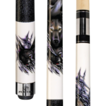 Players Artic Wolf Cue with Black Linen Wrap