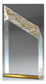 Tower with Gold Mirror Base