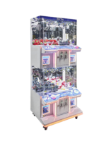 Coastal Amusements Showtime Mini 4 Player Card Swipe Crane - Image 2