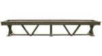 Playcraft Brazos River 12' Pro-Style Shuffleboard Table in Weathered Gray - Image 5
