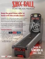 Skee-Ball Home Premium Arcade with Indigo Cork - Image 9