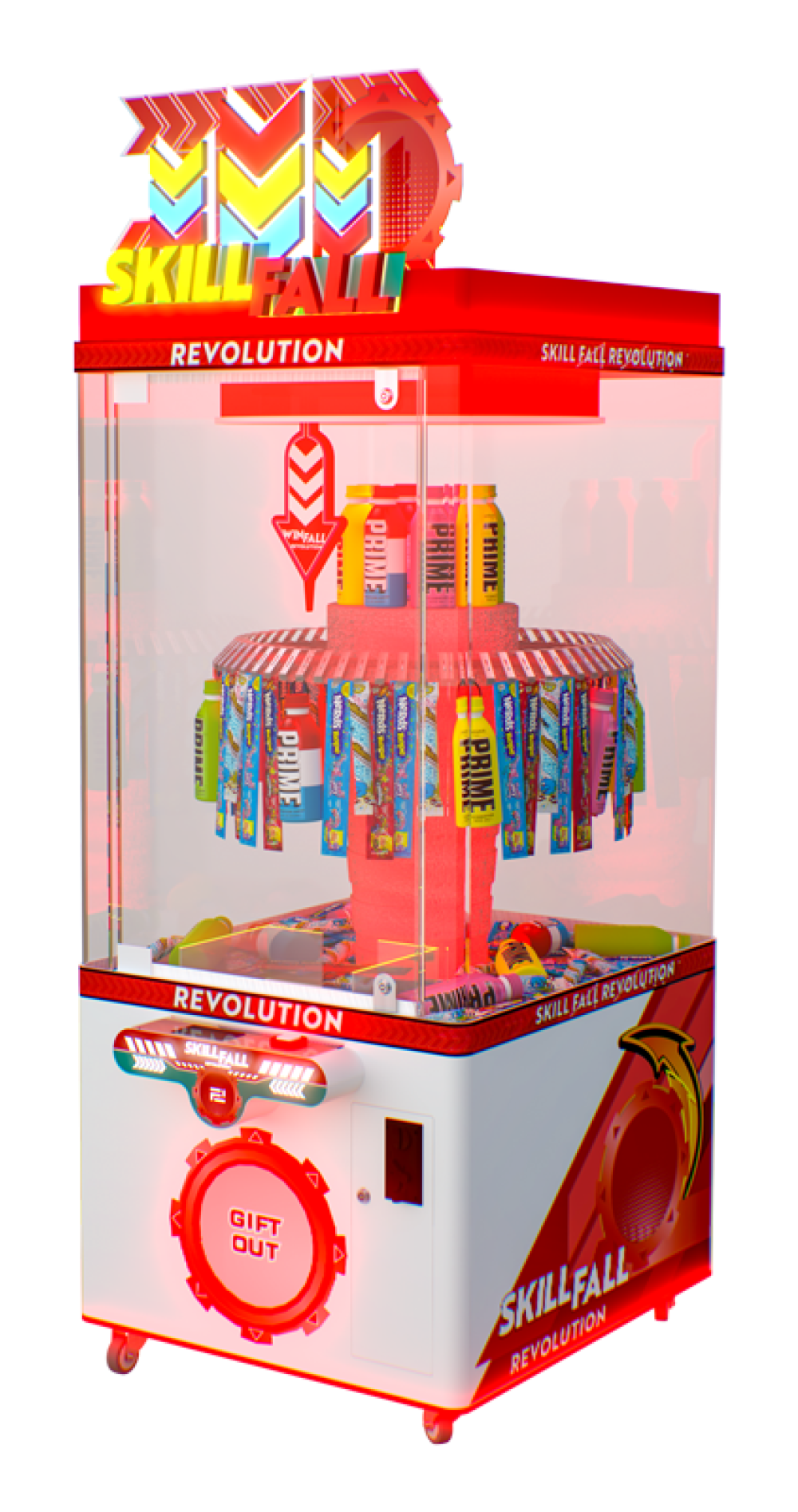 Skill_Fall_Single_Red Sega SKILL FALL REVOLUTION 1 Player - Image 1