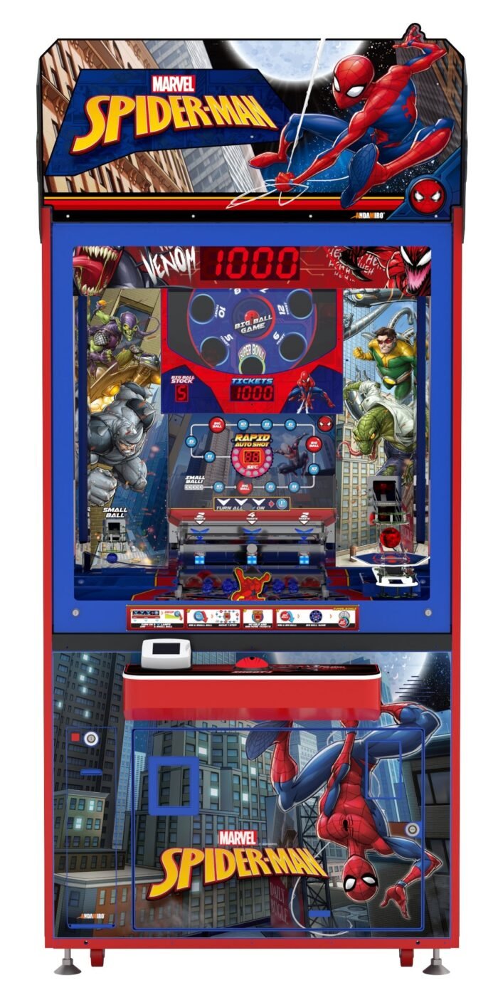 Andamiro Spiderman Coin Pusher One Player - Image 3