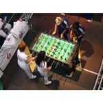 Tornado Sport II Foosball Table in Weathered Walnut - Image 9