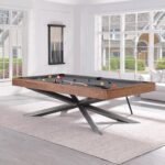 Playcraft Astral 8' Slate Pool Table in Walnut - Image 2