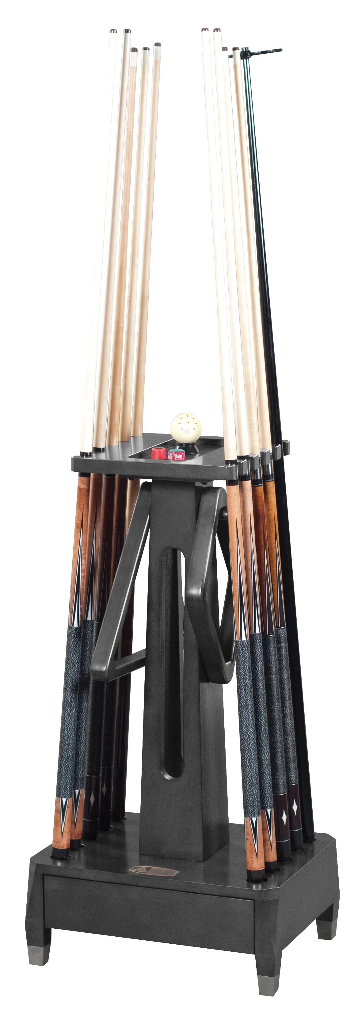 Sterling_Cue_Rack_Raven Sterling Floor Cue Rack-Used - Image 1