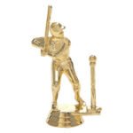 T-Ball Batter Figure, Male, Gold - 3 3/4"
