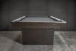 Nixon KAI 8' Slate Pool Table in Waxed Brown Finish w/ Dining Top Option - Image 6