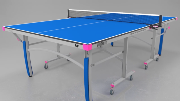 Butterfly Active 19 Deluxe Table Tennis Table - Image 2