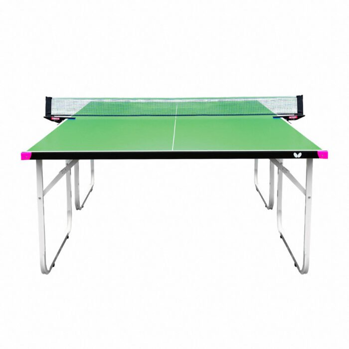Butterfly Compact Indoor/Outdoor Green Table Tennis Table - Image 3
