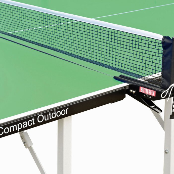Butterfly Compact Indoor/Outdoor Green Table Tennis Table - Image 5
