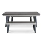 Playcraft Santorini 8’ Outdoor Slate Pool Table with Optional Dining Top Benches and Ping Pong - Image 7