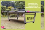 Butterfly Park Outdoor Table Tennis Table - Image 4