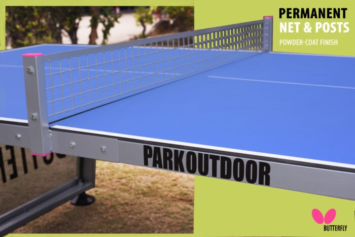 Butterfly Park Outdoor Table Tennis Table - Image 3