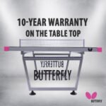 Butterfly Park Outdoor Table Tennis Table - Image 6