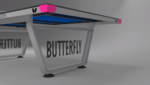 Butterfly Park Outdoor Table Tennis Table - Image 7