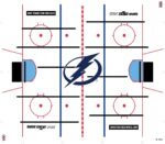 Tampa Bay Lightning NHL Super Chexx Pro Bubble Hockey - Image 3