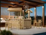 RAM Game Room 60" Bamboo Tiki Bar - Image 8