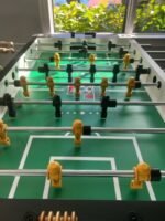 Tornado Classic II Foosball Table Non-Coin in Black Suede - Image 8