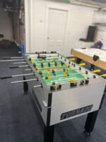 Tornado Tournament Competition T-3000 Foosball Table in Silver - Image 11